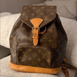 Louis Vuitton Brown Monogram Backpack